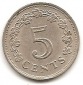 Malta 5 Cent 1976 #453