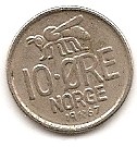  Norwegen 10 Öre 1967 #499   