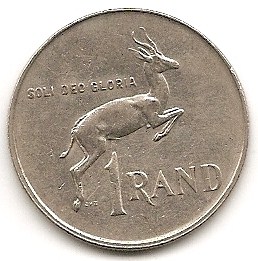  Süd-Afrika 1 Rand 1988 #499   