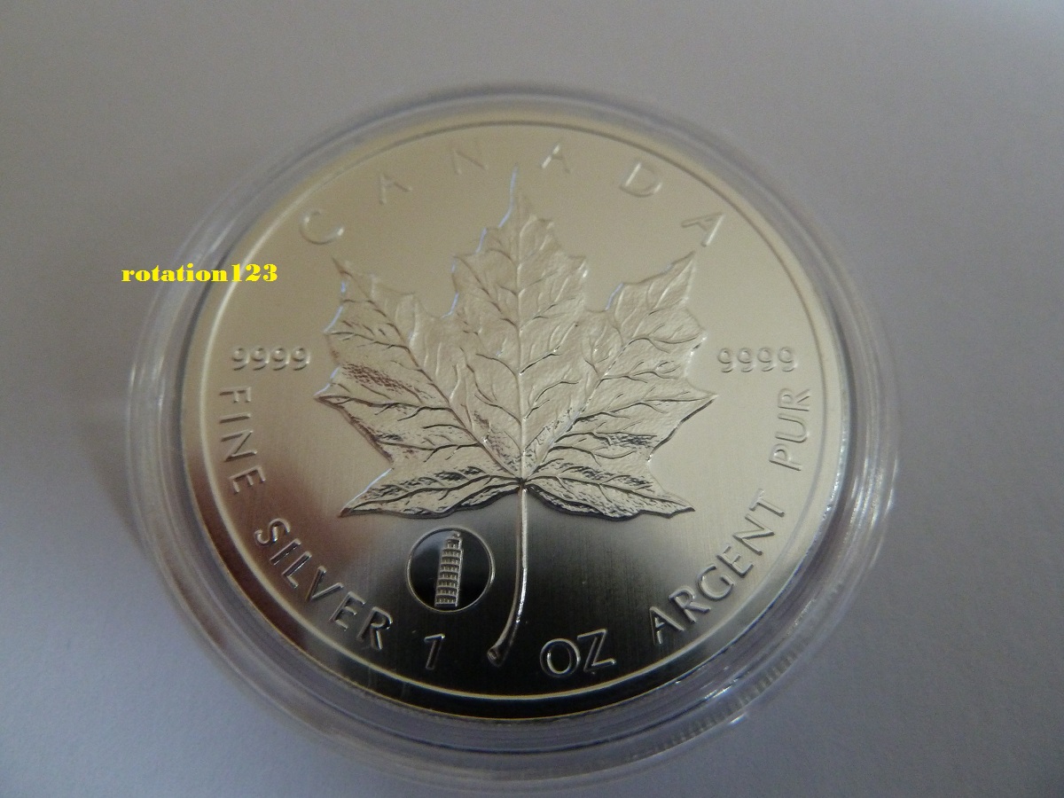  Canada 5 $ Maple Leaf Privy <i>PISA</i> 1 Unze 999,9 Silber 2012 **Max. 50.000 Ex.**   