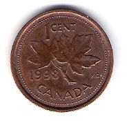  Kanada 1 Cent 1998 Zink,K galvanisiert Schön Nr.163a   