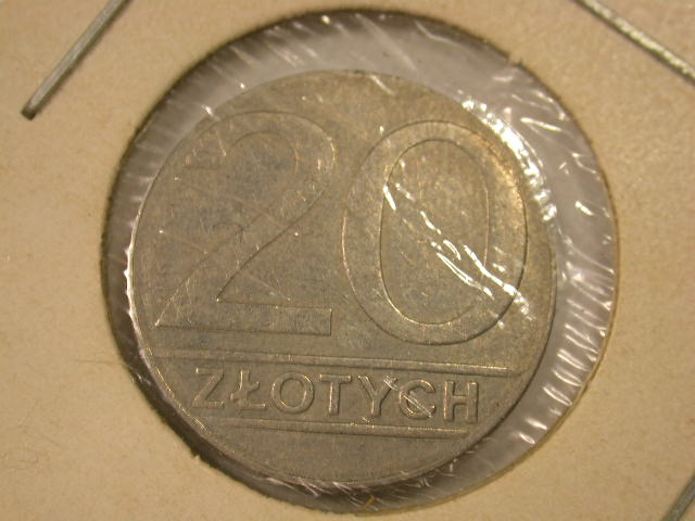  12004 20 Zloty Polen von 1989   anschauen   