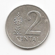  Litauen 2 Centai1991 #517   