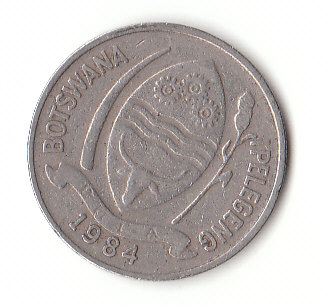  10 Thebe Botswana 1984 (F376)   