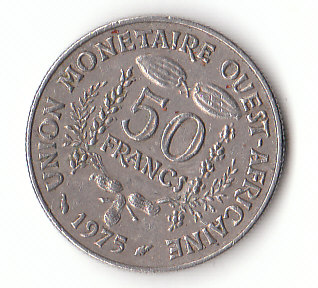  50 francs Westafrika 1975 (F384)   