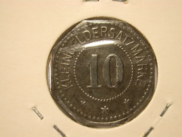  11014 Notgeld/Kriegsgeld  Eschwege  10 Pfennig o.J. selten, geringe Auflage   