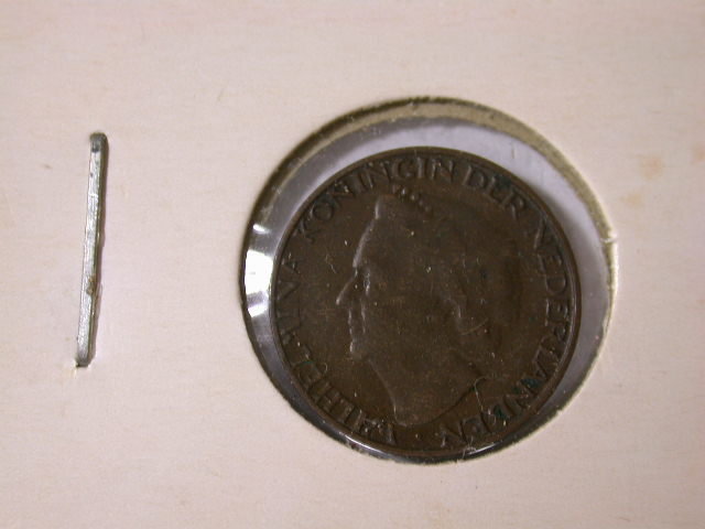  12016  Niederlande  1 Cent von 1948 in vz/vz+   