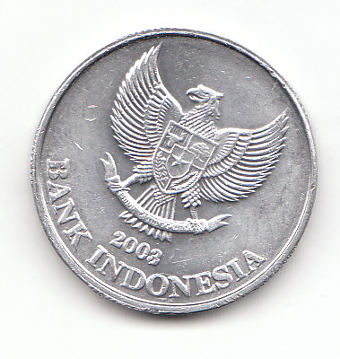  500 Rupiah Indonesien 2003 (F437)   