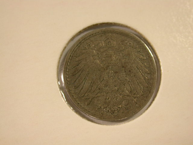  12020   5 Pfennig  1912 A   in vz   