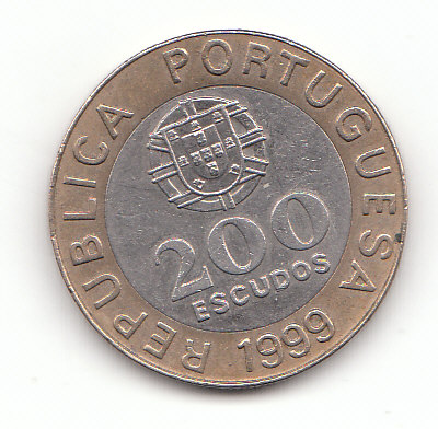  200 Escudos Portugal 1999 carcia de orta   (F560)   