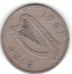  1 Scilling Irland 1963 (F599)   