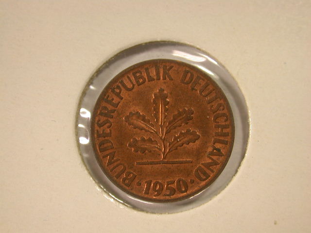  12026   1 Pfennig  1950 D  in f.st/st   