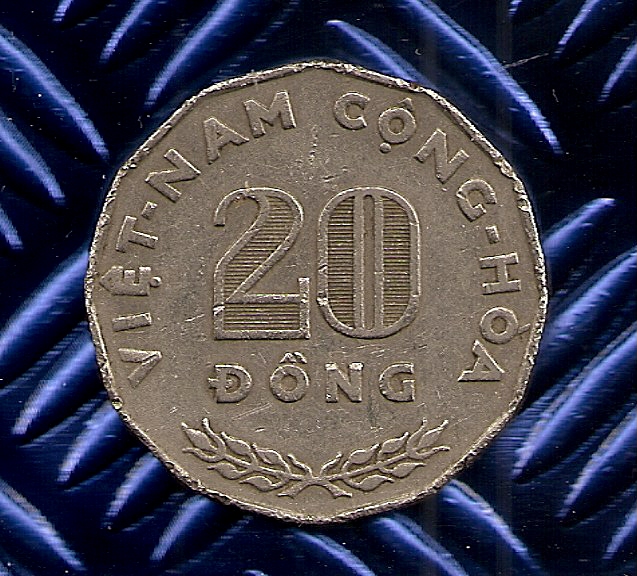 Vietnam; 20 Dong; 1968; Rar;SS!!!!!!