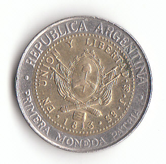  1 Peso Argentinien 2008 (F600)   