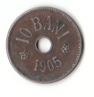  10 Bani Rumänien 1905 (F617)   