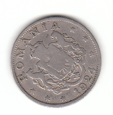 2 Lei Rumänien 1924 (F618)   