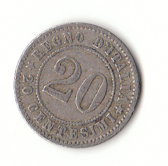  20 centesimi Italien 1894 (F621)   