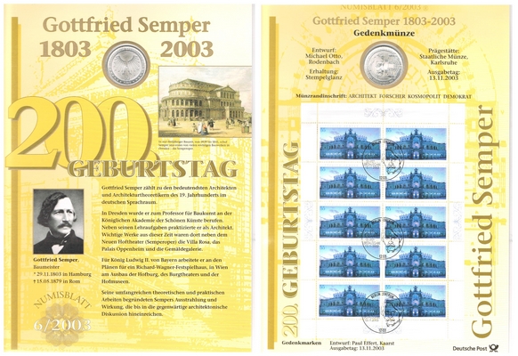  Deutschland  10 Euro (Gedenkmünze) 2003 FM-Frankfurt  Feingewicht: 16,65g  Silber stempelglanz   
