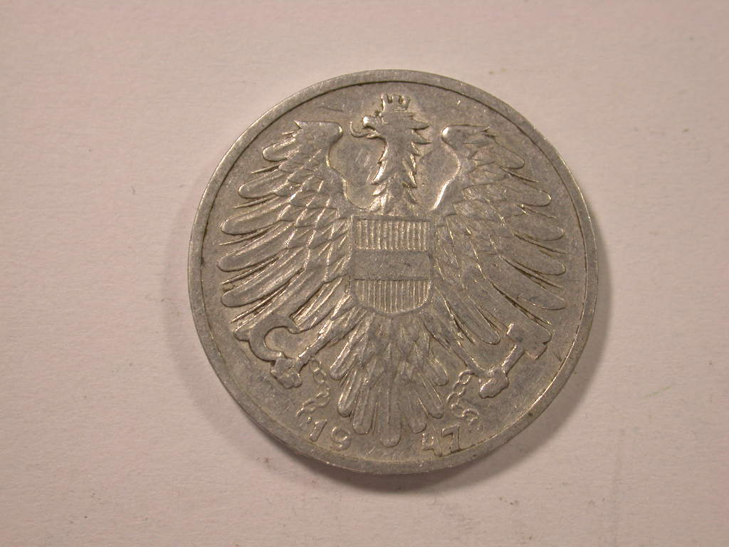 12033  Österreich  1 Schilling1947 in ss/ss-vz   
