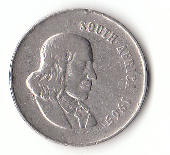  20 Cent Südafrika 1965 (F648)   