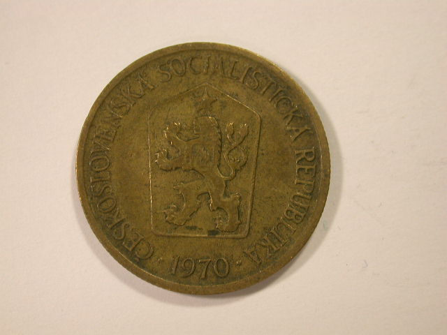  12040  CSSR 1 Krone von 1970  in sehr schön +   