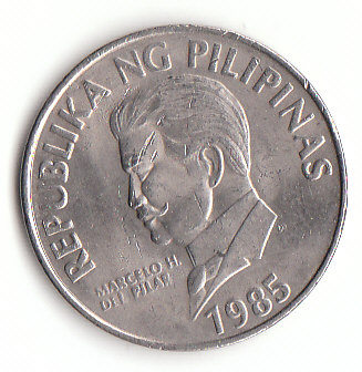  50 Centimo Philippinen 1985 (F654)   