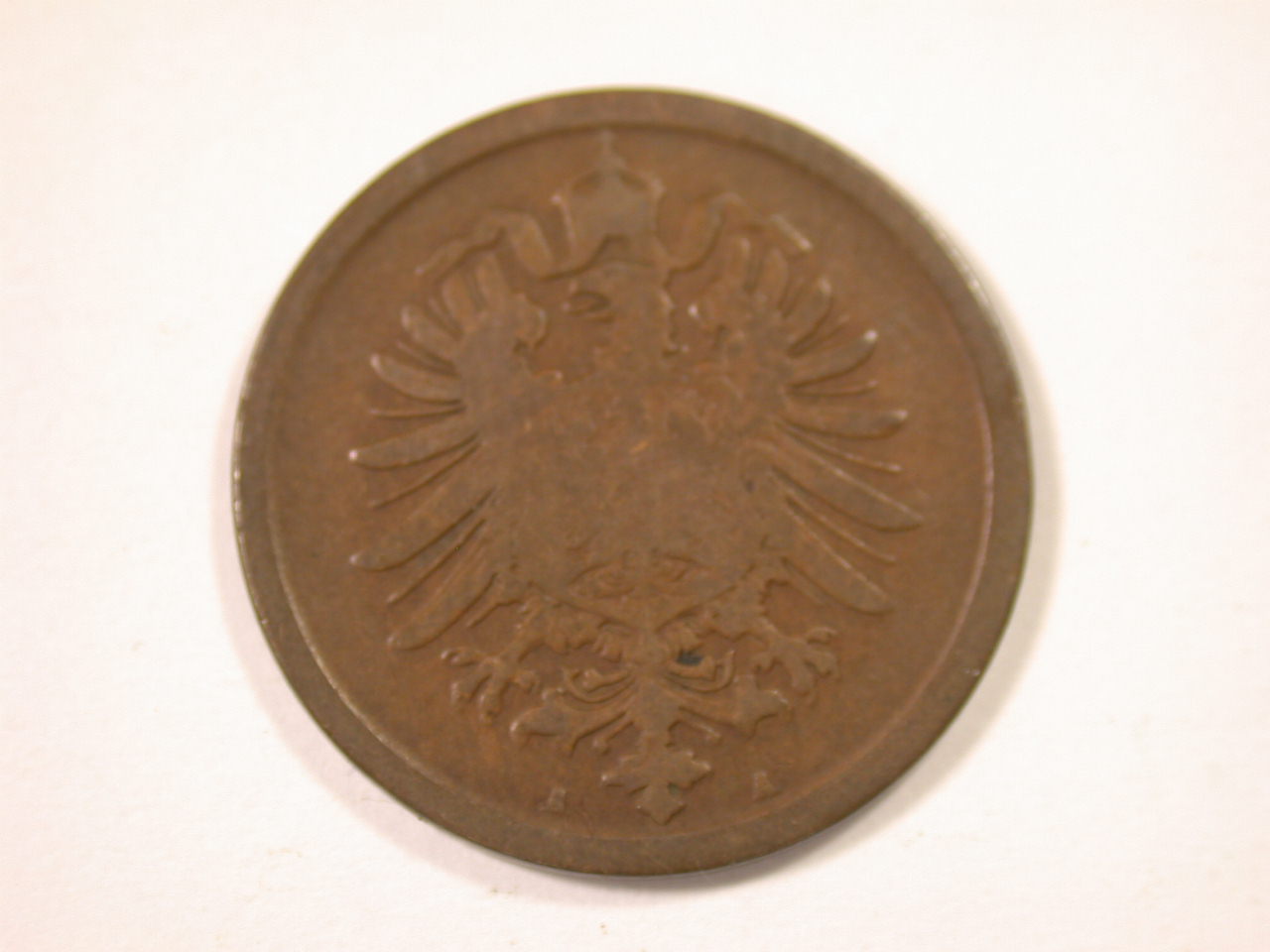  12042  2 Pfennig  1876 A  in schön/sehr schön   
