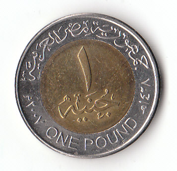  1 Pound Ägypten 2007 (F688)   
