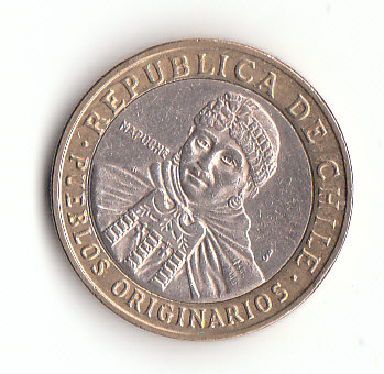  100 Pesos Chile 2009 (F690)   