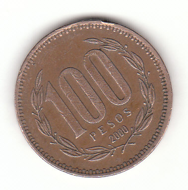  100 Pesos Chile 2000 (F693)   