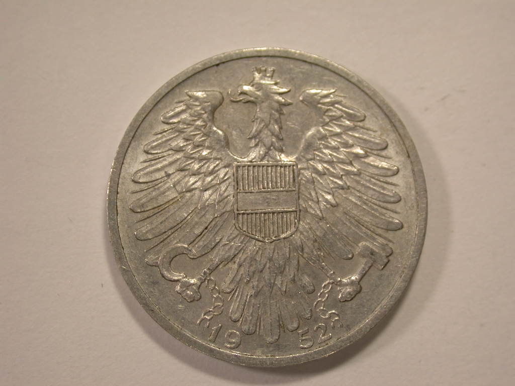  12044  Österreich  1 Schilling  1952  in vz/vz-st   