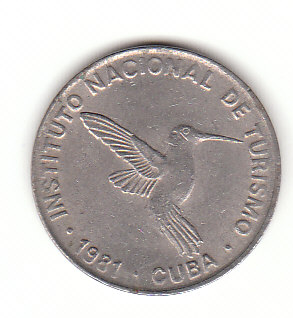  10 centavos Kuba Intur 1981 (F811)   