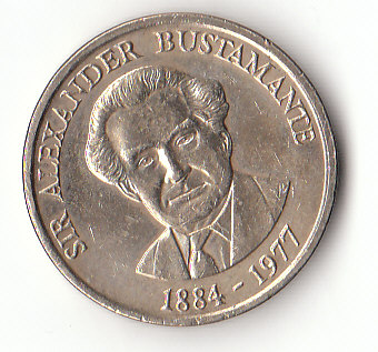  1 Dollar Jamaica 1992 Sir Alexander Bustamante (F860)   