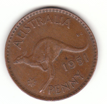  1 Penny Australien 1951 (F959)   