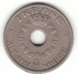  1 Krone Norwegen 1925(G009)   