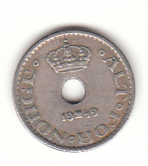  10 Ore Norwegen 1949  (G021)   
