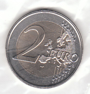  2 Euro Luxemburg 2010 Prägefrisch geringe Auflage   