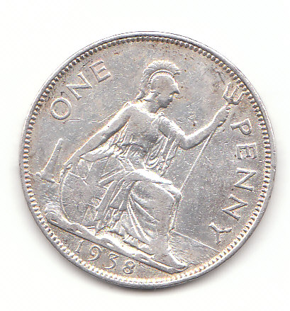  1 Penny Großbritannien 1938 ( G039)   
