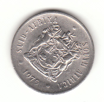  20 Cent Süd- Afrika 1975 (G058)   
