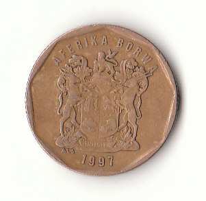  20 Cent Süd- Afrika 1997 (G065)   