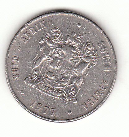  1 Rand  Süd- Afrika 1977 (G071)   