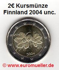 Finnland ...2 Euro Kursmünze 2004...lose/unc.   