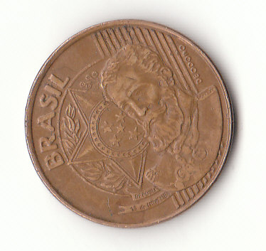  25 Centavos Brasilien 2001 (G082)   