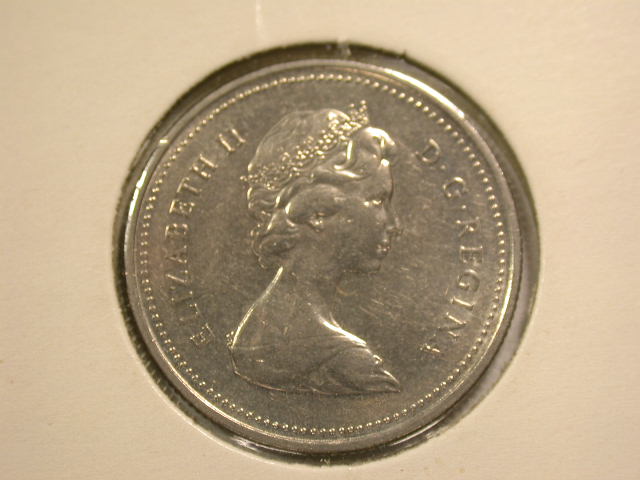  12048  Kanada  25 Cent  1979  in ST Erstabschlag PL   