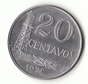  20 Centavos Brasilien 1978 (G134)   