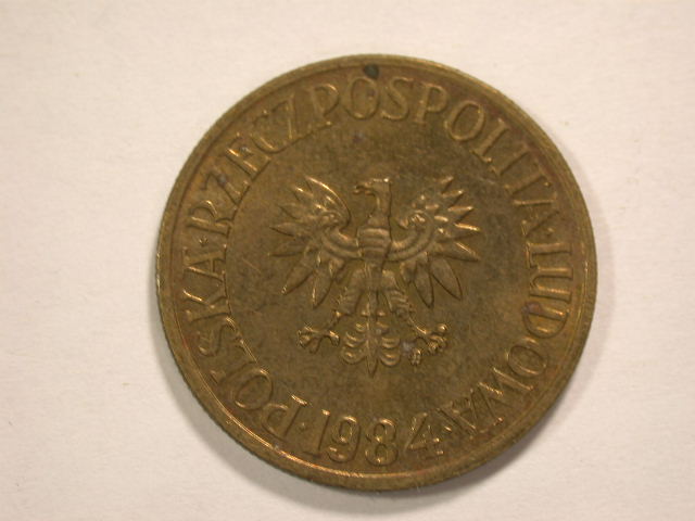  12050  Polen  5 Zloty  1984  in vz/vz-st   