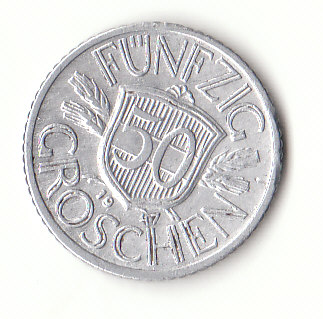  50 Groschen Österreich 1947 (G182))   