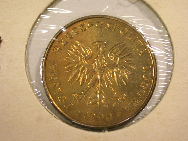  12057 Polen  10 Zloty   1990  in ST fein RR   