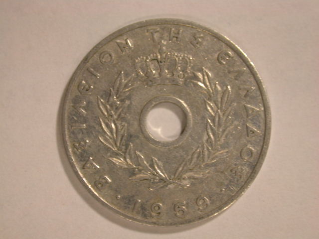  12060 Griechenland 20 Lepta von 1959  in ss-vz   