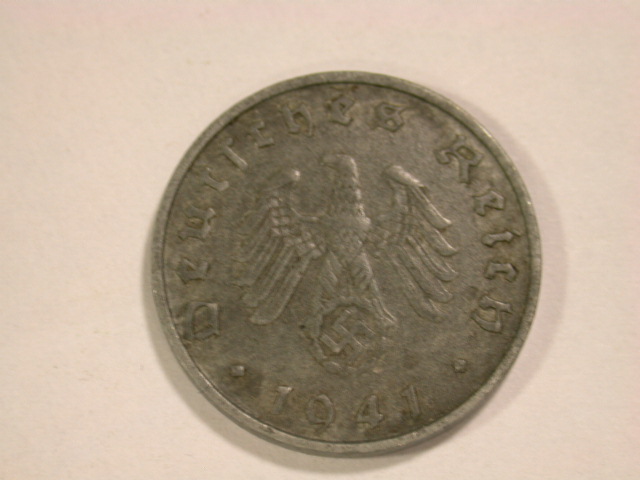  13002 3. Reich  10 Pfennig  1941  B in vz   